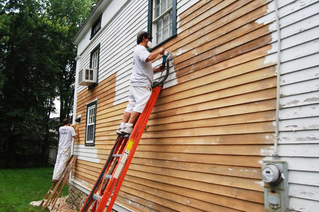 How to repaint the outdoor walls of your house